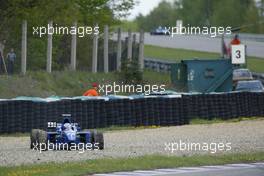 02.05.2004 Brno, Czech Republic, Sunday, April, Tor Graves, GBR, GP Racing, track, action - SUPERFUND EURO 3000 Championship, CZE - SUPERFUND COPYRIGHT FREE editorial use only