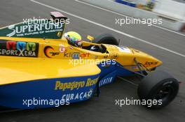 10.09.2004 Dijon, France, Friday 10 September 2004, Nicky Pastorelli, NED, Draco Racing Jr. Team, track, action, driving out of the pitbox - SUPERFUND EURO 3000 Championship Rd 7, Circuit Dijon-Prenois, France, FRA - SUPERFUND COPYRIGHT FREE editorial use only