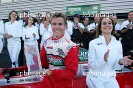 12.09.2004 Dijon, France, Sunday 12 September 2004, Alex Lloyd, GBR, John Village Automotive, voted the man of the race for his race at Donington Park - SUPERFUND EURO 3000 Championship Rd 7, Circuit Dijon-Prenois, France, FRA - SUPERFUND COPYRIGHT FREE editorial use only