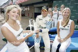 29.08.2004 Donington, England, Sunday 29 August 2004, Bernard Auinger, AUT,  Euronova Voted the man of the race for his race in Spa- SUPERFUND EURO 3000 Championship Rd 6, Donington Park, England, GBR - SUPERFUND COPYRIGHT FREE editorial use only