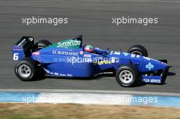29.05.2004 Estoril, Portugal, Saturday 29 May 2004, Maxime Hodencq, BEL, GP Racing, track, action - SUPERFUND EURO 3000 Championship Rd 2, Estoril, Portugal, PRT - SUPERFUND COPYRIGHT FREE editorial use only