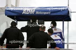 30.05.2004 Estoril, Portugal, Sunday 30 May 2004, Pitwall stand of ADM Motorsport - SUPERFUND EURO 3000 Championship Rd 2, Estoril, Portugal, PRT - SUPERFUND COPYRIGHT FREE editorial use only
