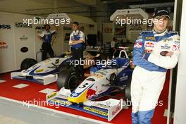 05.06.2004 Jerez, Spain, Saturday 05 June 2004, Norbert Siedler, AUT, ADM Motorsport awaits for the right time to make his qualifying lap - SUPERFUND EURO 3000 Championship Rd 3, Jerez, Spain, ESP - SUPERFUND COPYRIGHT FREE editorial use only