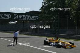 27.06.2004 Monza, Italy, Sunday 27 June 2004, 1st place Nicky Pastorelli, NED, Draco Racing Jr. Team - SUPERFUND EURO 3000 Championship Rd 4, Monza, Italy, ITA - SUPERFUND COPYRIGHT FREE editorial use only