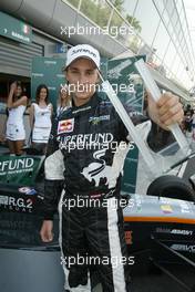 27.06.2004 Monza, Italy, Sunday 27 June 2004, Man of the race from Jerez, Mathias Lauda, AUT, Euro 3000 Traini Racing - SUPERFUND EURO 3000 Championship Rd 4, Monza, Italy, ITA - SUPERFUND COPYRIGHT FREE editorial use only