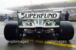 29.10.2004 Nurburgring, Germany, Friday,  29 October 2004, The Rear of the new FORMULA SUPERFUND car - Presentation of the new FORMULA SUPERFUND car for the 2005 FORMULA SUPERFUND Championship - SUPERFUND COPYRIGHT FREE editorial use only