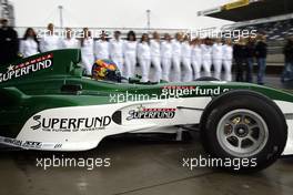 30.10.2004 Nurburgring, Germany, Saturday,  30 October 2004, Karl Wendliner, Development Driver  in the New FORMULA SUPERFUND car - SUPERFUND EURO 3000 Championship Rd 9, Nurburgring, Germany, GER - SUPERFUND COPYRIGHT FREE editorial use only