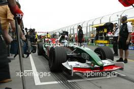 05.03.2004 Melbourne, Australia, F1, Friday, March, Practice, Christian Klien, AUT, Jaguar Racing, R5, Action, Track. Formula 1 World Championship, Rd 1, Australian Grand Prix. www.xpb.cc, EMail: info@xpb.cc - copy of publication required for printed pictures. Every used picture is fee-liable.  c Copyright: Kucera / xpb.cc - LEGAL NOTICE: THIS PICTURE IS NOT FOR AUSTRIA PRINT USE, KEINE PRINT BILDNUTZUNG IN OESTERREICH!