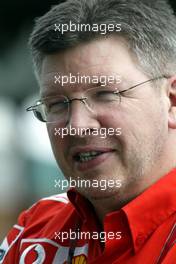05.03.2004 Melbourne, Australia, F1, Friday, March, Ross Brawn, GBR, Ferrari, Technical Director. Formula 1 World Championship, Rd 1, Australian Grand Prix. www.xpb.cc, EMail: info@xpb.cc - copy of publication required for printed pictures. Every used picture is fee-liable. c Copyright: photo4 / xpb.cc - LEGAL NOTICE: THIS PICTURE IS NOT FOR ITALY  AND GREECE  PRINT USE, KEINE PRINT BILDNUTZUNG IN ITALIEN  UND  GRIECHENLAND!