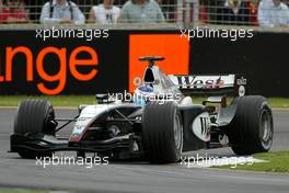 05.03.2004 Melbourne, Australia, F1, Friday, March, Practice, Kimi Raikkonen, FIN, Räikkönen, West McLaren Mercedes, MP4-19, Action, Track. Formula 1 World Championship, Rd 1, Australian Grand Prix. www.xpb.cc, EMail: info@xpb.cc - copy of publication required for printed pictures. Every used picture is fee-liable.  c Copyright: photo4 / xpb.cc - LEGAL NOTICE: THIS PICTURE IS NOT FOR ITALY  AND GREECE  PRINT USE, KEINE PRINT BILDNUTZUNG IN ITALIEN  UND  GRIECHENLAND!
