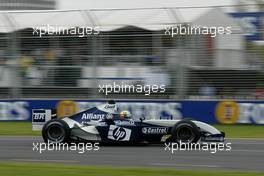 05.03.2004 Melbourne, Australia, F1, Friday, March, Practice, Ralf Schumacher, GER, BMW WilliamsF1 Team, FW26, Action, Track  Formula 1 World Championship, Rd 1, Australian Grand Prix. www.xpb.cc, EMail: info@xpb.cc - copy of publication required for printed pictures. Every used picture is fee-liable.  c Copyright: photo4 / xpb.cc - LEGAL NOTICE: THIS PICTURE IS NOT FOR ITALY  AND GREECE  PRINT USE, KEINE PRINT BILDNUTZUNG IN ITALIEN  UND  GRIECHENLAND!