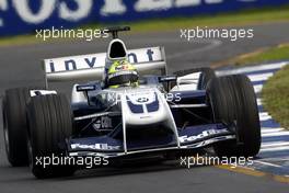05.03.2004 Melbourne, Australia, F1, Friday, March, Practice, Ralf Schumacher, GER, BMW WilliamsF1 Team, FW26, Action, Track. Formula 1 World Championship, Rd 1, Australian Grand Prix. www.xpb.cc, EMail: info@xpb.cc - copy of publication required for printed pictures. Every used picture is fee-liable.  c Copyright: photo4 / xpb.cc - LEGAL NOTICE: THIS PICTURE IS NOT FOR ITALY  AND GREECE  PRINT USE, KEINE PRINT BILDNUTZUNG IN ITALIEN  UND  GRIECHENLAND!