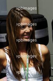 05.03.2004 Melbourne, Australia, F1, Friday, March, Simone Abdelnour, BRA, Girl Friend, Girlfriend of David Coulthard. Formula 1 World Championship, Rd 1, Australian Grand Prix. www.xpb.cc, EMail: info@xpb.cc - copy of publication required for printed pictures. Every used picture is fee-liable. c Copyright: xpb.cc