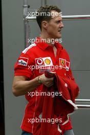 05.03.2004 Melbourne, Australia, F1, Friday, March, Michael Schumacher, GER, Ferrari . Formula 1 World Championship, Rd 1, Australian Grand Prix. www.xpb.cc, EMail: info@xpb.cc - copy of publication required for printed pictures. Every used picture is fee-liable. c Copyright: photo4 / xpb.cc - LEGAL NOTICE: THIS PICTURE IS NOT FOR ITALY  AND GREECE  PRINT USE, KEINE PRINT BILDNUTZUNG IN ITALIEN  UND  GRIECHENLAND!