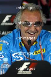 05.03.2004 Melbourne, Australia, F1, Friday, March,Official FIA Press conference, Flavio Briatore, ITA, Renault, Teamchief, Managing Director. Formula 1 World Championship, Rd 1, Australian Grand Prix. www.xpb.cc, EMail: info@xpb.cc - copy of publication required for printed pictures. Every used picture is fee-liable. c Copyright: xpb.cc