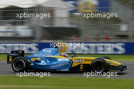 05.03.2004 Melbourne, Australia, F1, Friday, March, Practice, Fernando Alonso, ESP, Mild Seven Renault F1 Team, R24, Action, Track . Formula 1 World Championship, Rd 1, Australian Grand Prix. www.xpb.cc, EMail: info@xpb.cc - copy of publication required for printed pictures. Every used picture is fee-liable.  c Copyright: photo4 / xpb.cc - LEGAL NOTICE: THIS PICTURE IS NOT FOR ITALY  AND GREECE  PRINT USE, KEINE PRINT BILDNUTZUNG IN ITALIEN  UND  GRIECHENLAND!