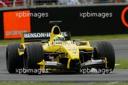 05.03.2004 Melbourne, Australia, F1, Friday, March, Practice, Giorgio Pantano, ITA, Jordan . Formula 1 World Championship, Rd 1, Australian Grand Prix. www.xpb.cc, EMail: info@xpb.cc - copy of publication required for printed pictures. Every used picture is fee-liable.  c Copyright: photo4 / xpb.cc - LEGAL NOTICE: THIS PICTURE IS NOT FOR ITALY  AND GREECE  PRINT USE, KEINE PRINT BILDNUTZUNG IN ITALIEN  UND  GRIECHENLAND!