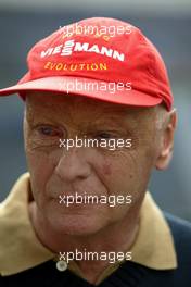 05.03.2004 Melbourne, Australia, F1, Friday, March, Niki Lauda, AUT. Formula 1 World Championship, Rd 1, Australian Grand Prix. www.xpb.cc, EMail: info@xpb.cc - copy of publication required for printed pictures. Every used picture is fee-liable. c Copyright: Kucera / xpb.cc - LEGAL NOTICE: THIS PICTURE IS NOT FOR AUSTRIA PRINT USE, KEINE PRINT BILDNUTZUNG IN OESTERREICH!
