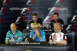 05.03.2004 Melbourne, Australia, F1, Friday, March,Official FIA Press conference, Peter Sauber, SUI, Sauber, Teamchief, Team Principal, Eddie Jordan, IRL, Jordan, Teamchief, Chief Executive, Flavio Briatore, ITA, Renault, Teamchief, Managing Director, Paul Stoddart, AUS, Minardi, Teamchief, President & CEO and David Richards, GBR, BAR, Teamchief, Team Principal. Formula 1 World Championship, Rd 1, Australian Grand Prix. www.xpb.cc, EMail: info@xpb.cc - copy of publication required for printed pictures. Every used picture is fee-liable. c Copyright: xpb.cc