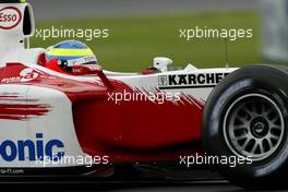 05.03.2004 Melbourne, Australia, F1, Friday, March, Ricardo Zonta, BRA, Testdriver, Panasonic Toyota Racing, TF104, Action, Track . Practice, Formula 1 World Championship, Rd 1, Australian Grand Prix. www.xpb.cc, EMail: info@xpb.cc - copy of publication required for printed pictures. Every used picture is fee-liable.  c Copyright: photo4 / xpb.cc - LEGAL NOTICE: THIS PICTURE IS NOT FOR ITALY  AND GREECE  PRINT USE, KEINE PRINT BILDNUTZUNG IN ITALIEN  UND  GRIECHENLAND!