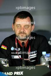 05.03.2004 Melbourne, Australia, F1, Friday, March,Official FIA Press conference, Paul Stoddart, AUS, Minardi, Teamchief, President & CEO. Formula 1 World Championship, Rd 1, Australian Grand Prix. www.xpb.cc, EMail: info@xpb.cc - copy of publication required for printed pictures. Every used picture is fee-liable. c Copyright: xpb.cc