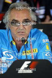 05.03.2004 Melbourne, Australia, F1, Friday, March,Official FIA Press conference, Flavio Briatore, ITA, Renault, Teamchief, Managing Director. Formula 1 World Championship, Rd 1, Australian Grand Prix. www.xpb.cc, EMail: info@xpb.cc - copy of publication required for printed pictures. Every used picture is fee-liable. c Copyright: xpb.cc