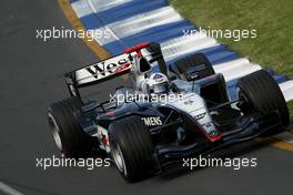 06.03.2004 Melbourne, Australia, F1, Saturday, March, Practice, David Coulthard, GRB, West McLaren Mercedes, MP4-19, Action, Track . Formula 1 World Championship, Rd 1, Australian Grand Prix. www.xpb.cc, EMail: info@xpb.cc - copy of publication required for printed pictures. Every used picture is fee-liable. c Copyright: xpb.cc