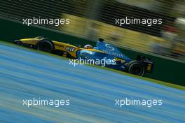 06.03.2004 Melbourne, Australia, F1, Saturday, March, Fernando Alonso, ESP, Mild Seven Renault F1 Team, R24, Action, Track. Formula 1 World Championship, Rd 1, Australian Grand Prix Practice.  www.xpb.cc, EMail: info@xpb.cc - copy of publication required for printed pictures. Every used picture is fee-liable. c Copyright: reporter images / xpb.cc - LEGAL NOTICE: THIS PICTURE IS NOT FOR GREECE PRINT USE, KEINE PRINT BILDNUTZUNG IN GRIECHENLAND!