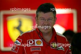 06.03.2004 Melbourne, Australia, F1, Saturday, March, Practice, Ross Brawn, GBR, Ferrari, Technical Director. Formula 1 World Championship, Rd 1, Australian Grand Prix. www.xpb.cc, EMail: info@xpb.cc - copy of publication required for printed pictures. Every used picture is fee-liable. c Copyright: xpb.cc