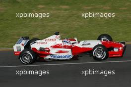 06.03.2004 Melbourne, Australia, F1, Saturday, March, Practice, Olivier Panis, FRA, Panasonic Toyota Racing, TF104, Action, Track . Formula 1 World Championship, Rd 1, Australian Grand Prix. www.xpb.cc, EMail: info@xpb.cc - copy of publication required for printed pictures. Every used picture is fee-liable. c Copyright: xpb.cc