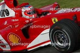 06.03.2004 Melbourne, Australia, F1, Saturday, March, Rubens Barrichello, BRA, Scuderia Ferrari Marlboro, F2004, Action, Track. Formula 1 World Championship, Rd 1, Australian Grand Prix Practice.  www.xpb.cc, EMail: info@xpb.cc - copy of publication required for printed pictures. Every used picture is fee-liable.c Copyright: photo4 / xpb.cc - LEGAL NOTICE: THIS PICTURE IS NOT FOR ITALY  AND GREECE  PRINT USE, KEINE PRINT BILDNUTZUNG IN ITALIEN  UND  GRIECHENLAND!