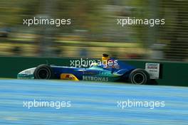 06.03.2004 Melbourne, Australia, F1, Saturday, March, Giancarlo Fisichella, ITA, Sauber, C23, Action, Track. Formula 1 World Championship, Rd 1, Australian Grand Prix Practice.  www.xpb.cc, EMail: info@xpb.cc - copy of publication required for printed pictures. Every used picture is fee-liable. c Copyright: reporter images / xpb.cc - LEGAL NOTICE: THIS PICTURE IS NOT FOR GREECE PRINT USE, KEINE PRINT BILDNUTZUNG IN GRIECHENLAND!
