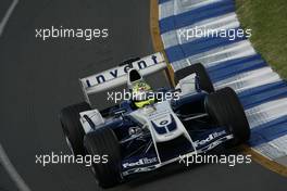 06.03.2004 Melbourne, Australia, F1, Saturday, March, Practice, Ralf Schumacher, GER, BMW WilliamsF1 Team, FW26, Action, Track  Formula 1 World Championship, Rd 1, Australian Grand Prix. www.xpb.cc, EMail: info@xpb.cc - copy of publication required for printed pictures. Every used picture is fee-liable. c Copyright: xpb.cc