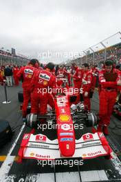 07.03.2004 Melbourne, Australia, F1, Sunday, March, Grid, Michael Schumacher, GER, Ferrari . Formula 1 World Championship, Rd 1, Australian Grand Prix. www.xpb.cc, EMail: info@xpb.cc - copy of publication required for printed pictures. Every used picture is fee-liable. c Copyright: xpb.cc