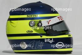 04.03.2004 Melbourne, Australia, F1, Thursday, March, Cristiano da Matta, BRA, Toyota Helmet. Formula 1 World Championship, Rd 1, Australian Grand Prix. www.xpb.cc, EMail: info@xpb.cc - copy of publication required for printed pictures. Every used picture is fee-liable. c Copyright: photo4 / xpb.cc - LEGAL NOTICE: THIS PICTURE IS NOT FOR ITALY  AND GREECE  PRINT USE, KEINE PRINT BILDNUTZUNG IN ITALIEN  UND  GRIECHENLAND! 
