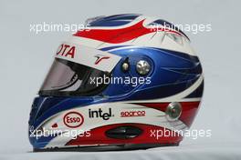 04.03.2004 Melbourne, Australia, F1, Thursday, March, Olivier Panis, FRA, Toyota  Helmet. Formula 1 World Championship, Rd 1, Australian Grand Prix. www.xpb.cc, EMail: info@xpb.cc - copy of publication required for printed pictures. Every used picture is fee-liable. c Copyright: photo4 / xpb.cc - LEGAL NOTICE: THIS PICTURE IS NOT FOR ITALY  AND GREECE  PRINT USE, KEINE PRINT BILDNUTZUNG IN ITALIEN  UND  GRIECHENLAND! 