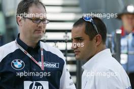 04.03.2004 Melbourne, Australia, F1, Thursday, March, Juan-Pablo Montoya, COL, BMW WilliamsF1. Formula 1 World Championship, Rd 1, Australian Grand Prix. www.xpb.cc, EMail: info@xpb.cc - copy of publication required for printed pictures. Every used picture is fee-liable. c Copyright: xpb.cc