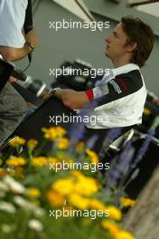 04.03.2004 Melbourne, Australia, F1, Thursday, March, Jenson Button, GBR, BAR Honda. Formula 1 World Championship, Rd 1, Australian Grand Prix. www.xpb.cc, EMail: info@xpb.cc - copy of publication required for printed pictures. Every used picture is fee-liable. c Copyright: reporter images / xpb.cc - LEGAL NOTICE: THIS PICTURE IS NOT FOR GREECE PRINT USE, KEINE PRINT BILDNUTZUNG IN GRIECHENLAND!