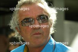 04.03.2004 Melbourne, Australia, F1, Thursday, March, Flavio Briatore, ITA, Renault, Teamchief, Managing Director. Formula 1 World Championship, Rd 1, Australian Grand Prix. www.xpb.cc, EMail: info@xpb.cc - copy of publication required for printed pictures. Every used picture is fee-liable. c Copyright: reporter images / xpb.cc - LEGAL NOTICE: THIS PICTURE IS NOT FOR GREECE PRINT USE, KEINE PRINT BILDNUTZUNG IN GRIECHENLAND!