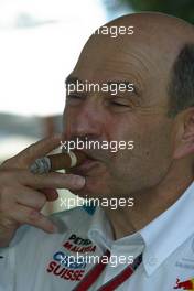 04.03.2004 Melbourne, Australia, F1, Thursday, March, Peter Sauber, SUI, Sauber, Teamchief, Team Principal. Formula 1 World Championship, Rd 1, Australian Grand Prix. www.xpb.cc, EMail: info@xpb.cc - copy of publication required for printed pictures. Every used picture is fee-liable. c Copyright: reporter images / xpb.cc - LEGAL NOTICE: THIS PICTURE IS NOT FOR GREECE PRINT USE, KEINE PRINT BILDNUTZUNG IN GRIECHENLAND!