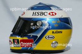 04.03.2004 Melbourne, Australia, F1, Thursday, March, Nick Heidfeld, GER, Jordan  Helmet. Formula 1 World Championship, Rd 1, Australian Grand Prix. www.xpb.cc, EMail: info@xpb.cc - copy of publication required for printed pictures. Every used picture is fee-liable. c Copyright: photo4 / xpb.cc - LEGAL NOTICE: THIS PICTURE IS NOT FOR ITALY  AND GREECE  PRINT USE, KEINE PRINT BILDNUTZUNG IN ITALIEN  UND  GRIECHENLAND! 