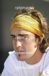 04.03.2004 Melbourne, Australia, F1, Thursday, March, Fernando Alonso, ESP, Renault F1 Team. Formula 1 World Championship, Rd 1, Australian Grand Prix. www.xpb.cc, EMail: info@xpb.cc - copy of publication required for printed pictures. Every used picture is fee-liable. c Copyright: xpb.cc