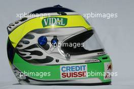 04.03.2004 Melbourne, Australia, F1, Thursday, March, Giancarlo Fisichella, ITA Helmet. Formula 1 World Championship, Rd 1, Australian Grand Prix. www.xpb.cc, EMail: info@xpb.cc - copy of publication required for printed pictures. Every used picture is fee-liable. c Copyright: photo4 / xpb.cc - LEGAL NOTICE: THIS PICTURE IS NOT FOR ITALY  AND GREECE  PRINT USE, KEINE PRINT BILDNUTZUNG IN ITALIEN  UND  GRIECHENLAND! 