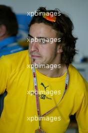 03.03.2004 Melbourne, Australia, F1, Wednesday, March, Fernando Alonso, ESP, Renault F1 Team. Formula 1 World Championship, Rd 1, Australian Grand Prix preparations. www.xpb.cc, EMail: info@xpb.cc - copy of publication required for printed pictures. Every used picture is fee-liable. c Copyright: xpb.cc