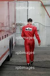 23.01.2004 Granollers, Spain, Michael Schumacher, GER, Scuderia Ferrari Marlboro, F2003-GA, Friday, January testing at the Circuit de Catalunya, Barcelona, Spanien, Testfahrten