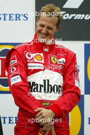 29.08.2004 Spa-Francorchamps, Belgium, F1, Sunday, August, Michael Schumacher, GER, Ferrari - Formula 1 World Championship, Podium, Rd 14, Belgium Grand Prix, BEL, Belgium