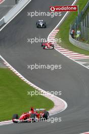 29.08.2004 Spa-Francorchamps, Belgium, F1, Sunday, August, Michael Schumacher, GER, Scuderia Ferrari Marlboro, F2004, Action, Track - Formula 1 World Championship, Rd 14, Race,  Belgium Grand Prix, BEL, Belgium