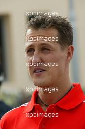 04.04.2004 Manama, Bahrain, F1, Sunday, April, Michael Schumacher, GER, Ferrari, Portrait, Formula 1 World Championship, Race, Rd 3, Bahrain Grand Prix, BHR