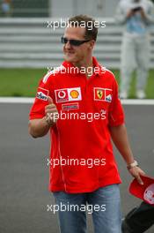 04.04.2004 Manama, Bahrain, F1, Sunday, April, Michael Schumacher, GER, Ferrari, Formula 1 World Championship, Rd 3, Bahrain Grand Prix, BHR