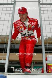 04.04.2004 Manama, Bahrain, F1, Sunday, April, Michael Schumacher, GER, Ferrari, Formula 1 World Championship, Rd 3, Bahrain Grand Prix, BHR